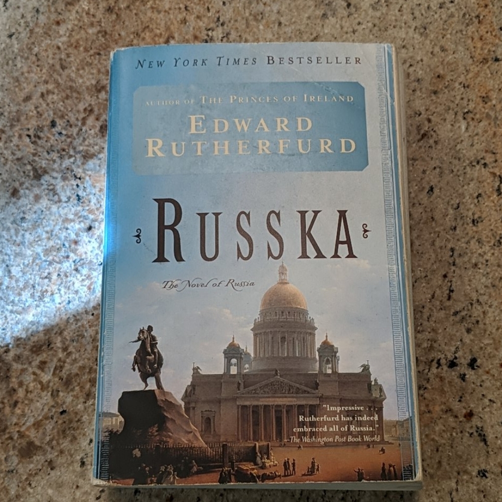 Russia The Novel of Russia by Edward Rutherford